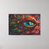 Eyes art canvas afdruk (Voorkant)