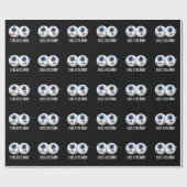 Eyes Baby Funny Ice Eyeballs Pun Cadeaupapier (Vlak)