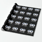 Eyes Baby Funny Ice Eyeballs Pun Cadeaupapier (Uitgerold)