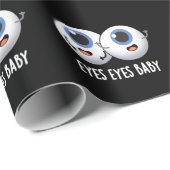 Eyes Baby Funny Ice Eyeballs Pun Cadeaupapier (Rol Hoek)