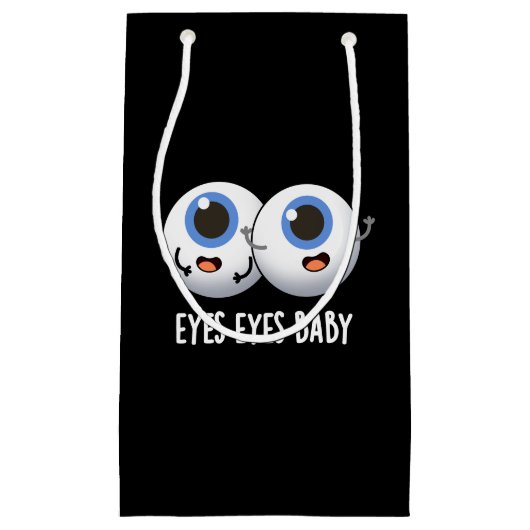 Eyes Baby Funny Ice Eyeballs Pun Klein Cadeauzakje (Voorkant)