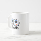 Eyes Baby Funny Ice Eyeballs Pun Koffiemok (Voorkant links)