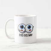 Eyes Baby Funny Ice Eyeballs Pun Koffiemok (Links)