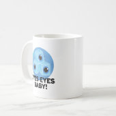 Eyes Baby Funny Ice Eyeballs Pun Koffiemok (Voorkant links)