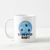 Eyes Baby Funny Ice Eyeballs Pun Koffiemok (Links)