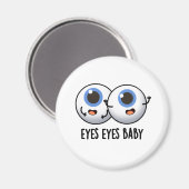Eyes Baby Funny Ice Eyeballs Pun Magneet (Voorkant / Achterkant)