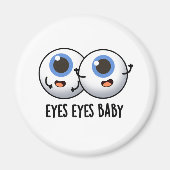 Eyes Baby Funny Ice Eyeballs Pun Magneet (Voorkant)