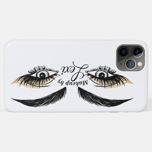 Eyes Beauty Salon Makeup Eyelashes Lashes Case-Mate iPhone Case (Achterkant (horizontaal))