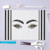  Eyes Beauty Salon Makeup Eyelashes Lashes Tissuepapier (Craft)