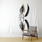  Eyes Beauty Salon Makeup Eyelashes Lashes Wandkleed (In Situ (horizontaal))