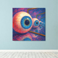"Eyes Beyond Forever" - Een surrealistisch portret