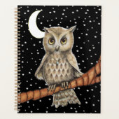 Eyes Blue Ketting Moon Stars Planner (Voorkant)