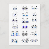 Eyes Briefkaart (Voorkant)
