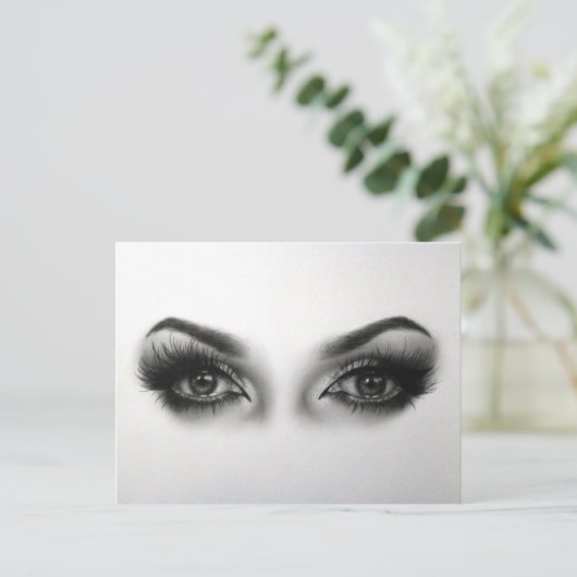 Eyes Briefkaart (Staand voorkant)