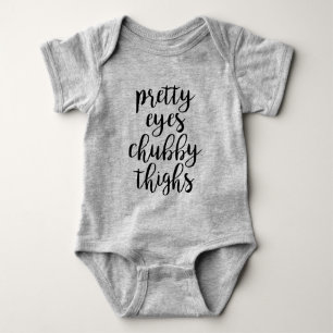 Eyes Chubby Thighs Romper
