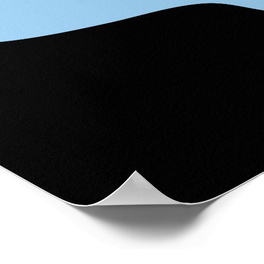 Eyes Cubes Funny Ice Pun Dark BG Poster (Hoek)