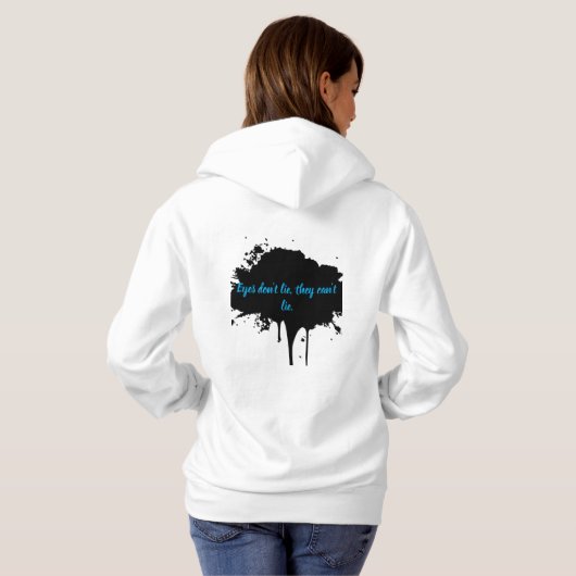 Eyes don't lie sweatshirt (Achterkant volledig)