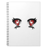 Eyes Girl Drawing Notitieboek (Voorkant)