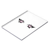 Eyes Girl Drawing Notitieboek (Linkerzijde)