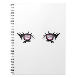 Eyes Girl Drawing Notitieboek