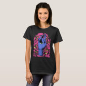 Eyes Hand Bizarre Cute Fun Retro T-shirt (Voorkant volledig)