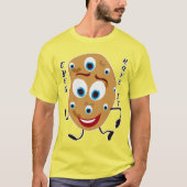 Eyes have it Funny Kawaii Potato Unisex T-Shirt (Voorkant)