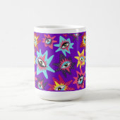 Eyes 🌸 koffie mok 15oz (Center)