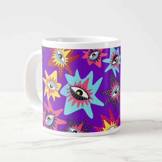 Eyes 🌸 koffiespecialiteit mok (Links)