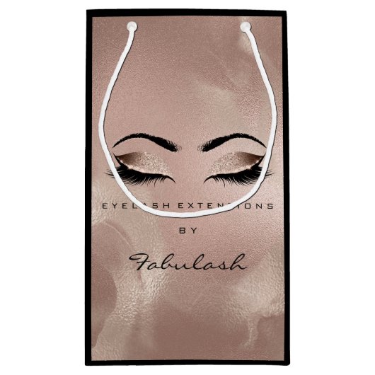 Eyes Lashes Blush Makeup Artist Roos Black Klein Cadeauzakje (Achterkant)