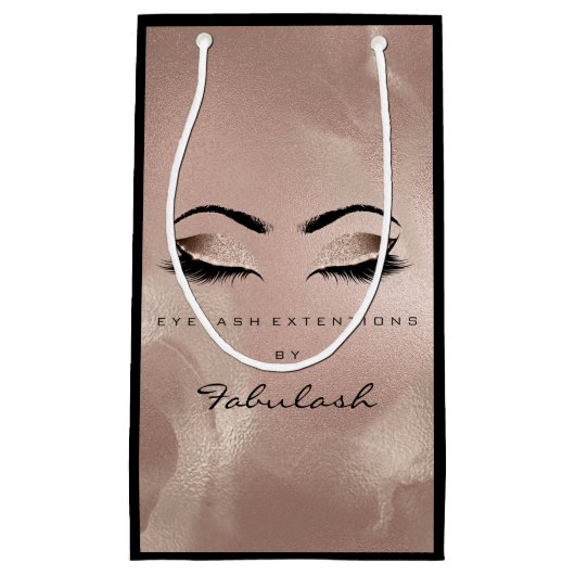 Eyes Lashes Blush Makeup Artist Roos Black Klein Cadeauzakje (Voorkant)