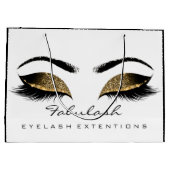 Eyes Lashes Makeup Glitter Beauty Chocolate Groot Cadeauzakje (Achterkant)