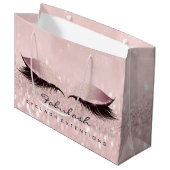 Eyes Lashes Makeup Glitter Wellness SPA Cosmetica Groot Cadeauzakje (Voorkant Gekanteld)