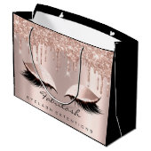 Eyes Lashes Sparkly Drips Makeup Beauty Bridal Groot Cadeauzakje (Achterkant Gekanteld)