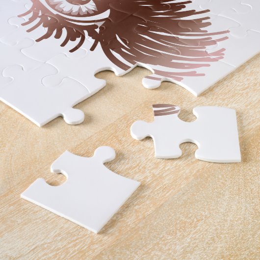 Eyes Lashes Wink Eyes make keup kunstenaar Legpuzzel (Zijkant)