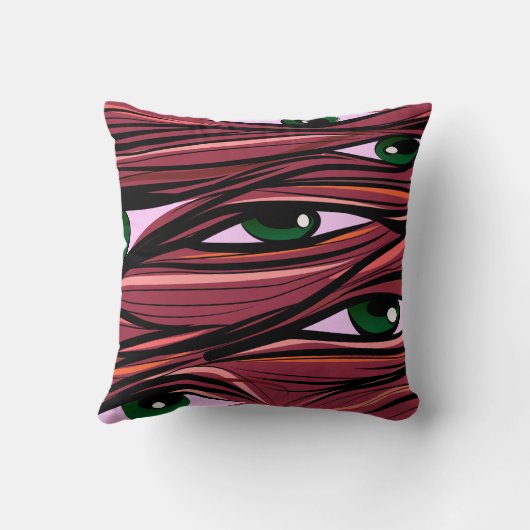 Eyes Monster Kussen (Achterkant)