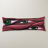 Eyes Monster Lichaamskussen (Achterkant)