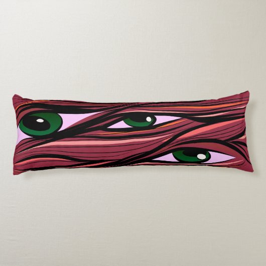 Eyes Monster Lichaamskussen (Achterkant)