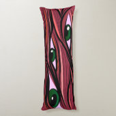 Eyes Monster Lichaamskussen (Achterkant (Verticaal))