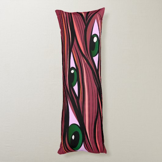 Eyes Monster Lichaamskussen (Achterkant (Verticaal))