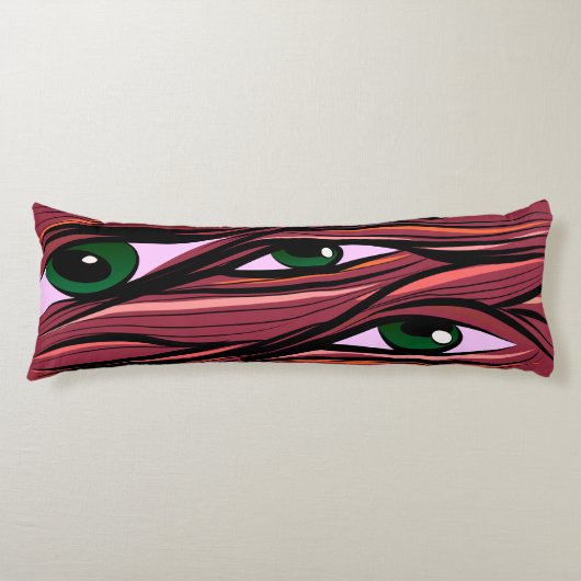 Eyes Monster Lichaamskussen (Voorkant)