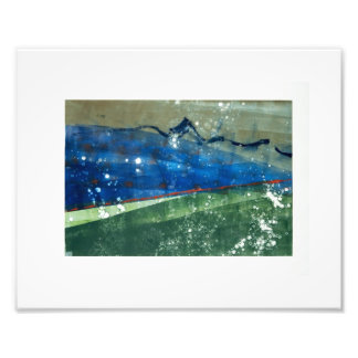 Eyes Mountains Foto Afdruk