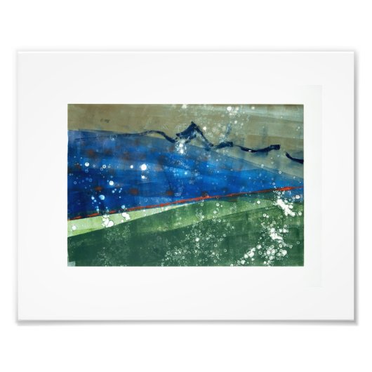 Eyes Mountains Foto Afdruk (Voorkant)