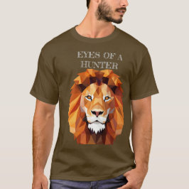 Eyes Of A Hunter beroemd gemaakt door Focused Lion T-shirt