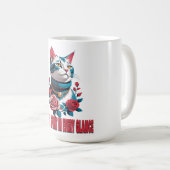 Eyes of a Noble Feline Koffiemok (Voorkant rechts)