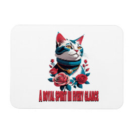 Eyes of a Noble Feline Magneet