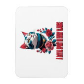 Eyes of a Noble Feline Magneet (Verticaal)