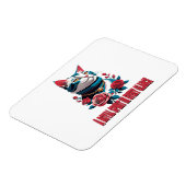 Eyes of a Noble Feline Magneet (Linkerzijde)