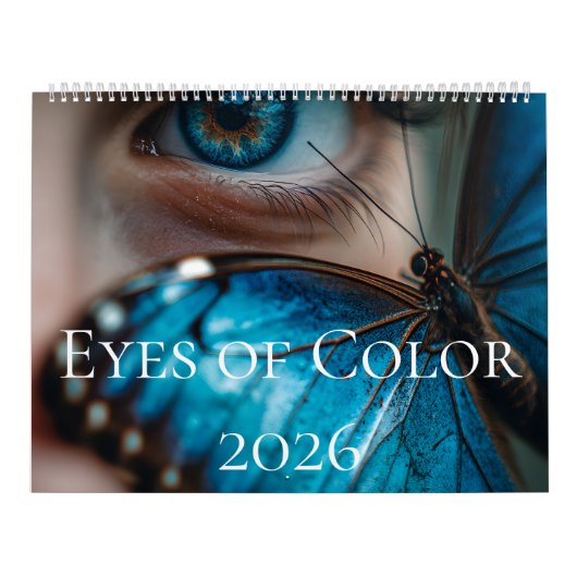 Eyes of Color 2026 Agenda Kalender (Hoes)