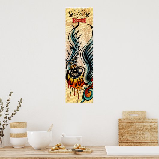 Eyes of Kustom Kulture Poster (Keuken)