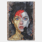 Eyes Of The Ember – “Embers Portret” Deken (Voorkant Verticaal)